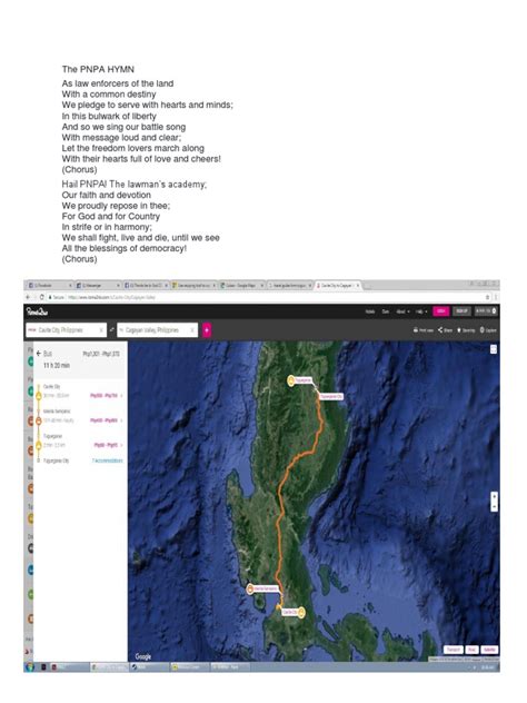 PNPA Hymn and Location .